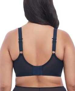 Soutien-gorge Grande Taille Décolleté Plongeant De La Collection Matilda Par Elomi. -SOUTIEN-GORGE Soldes Boutique Soutien gorge grande taille armature plongeant Elomi Matilda unicorn bleu marine EL8900 UNN dos 1