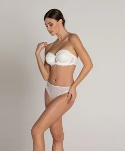 Soutien-gorge Grande Taille Bandeau Bretelles Amovibles Ivoire Collection De Lingerie Nuptiale Source Beauté Par Lise Charmel. -SOUTIEN-GORGE Soldes Boutique Soutien gorge grande taille bandeau bretelles amovibles Lise Charmel Source Beaute ecru nacre ivoire BCH5572 EN 6