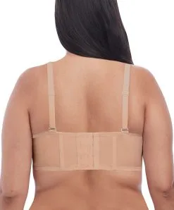 Soutien-gorge Grande Taille Bandeau Moulé Avec Armatures Invisible Elomi Collection Smooth, Coloris Sahara (=peau). -SOUTIEN-GORGE Soldes Boutique Soutien gorge grande taille bandeau moule avec armatures Elomi Smooth sahara Chair EL4300 SAH 4