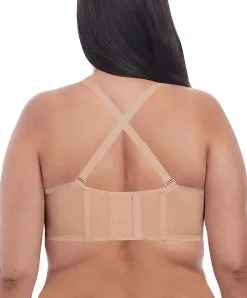 Soutien-gorge Grande Taille Bandeau Moulé Avec Armatures Invisible Elomi Collection Smooth, Coloris Sahara (=peau). -SOUTIEN-GORGE Soldes Boutique Soutien gorge grande taille bandeau moule avec armatures Elomi Smooth sahara Chair EL4300 SAH 6