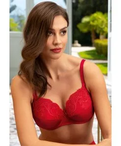Soutien-gorge Grande Taille En Soie Lise Charmel Collection Splendeur Soie, Coloris Rouge. -SOUTIEN-GORGE Soldes Boutique Soutien gorge grande taille en soie Lise Charmel Splendeur soie rouge rouge ACC6180 RS fashion 2