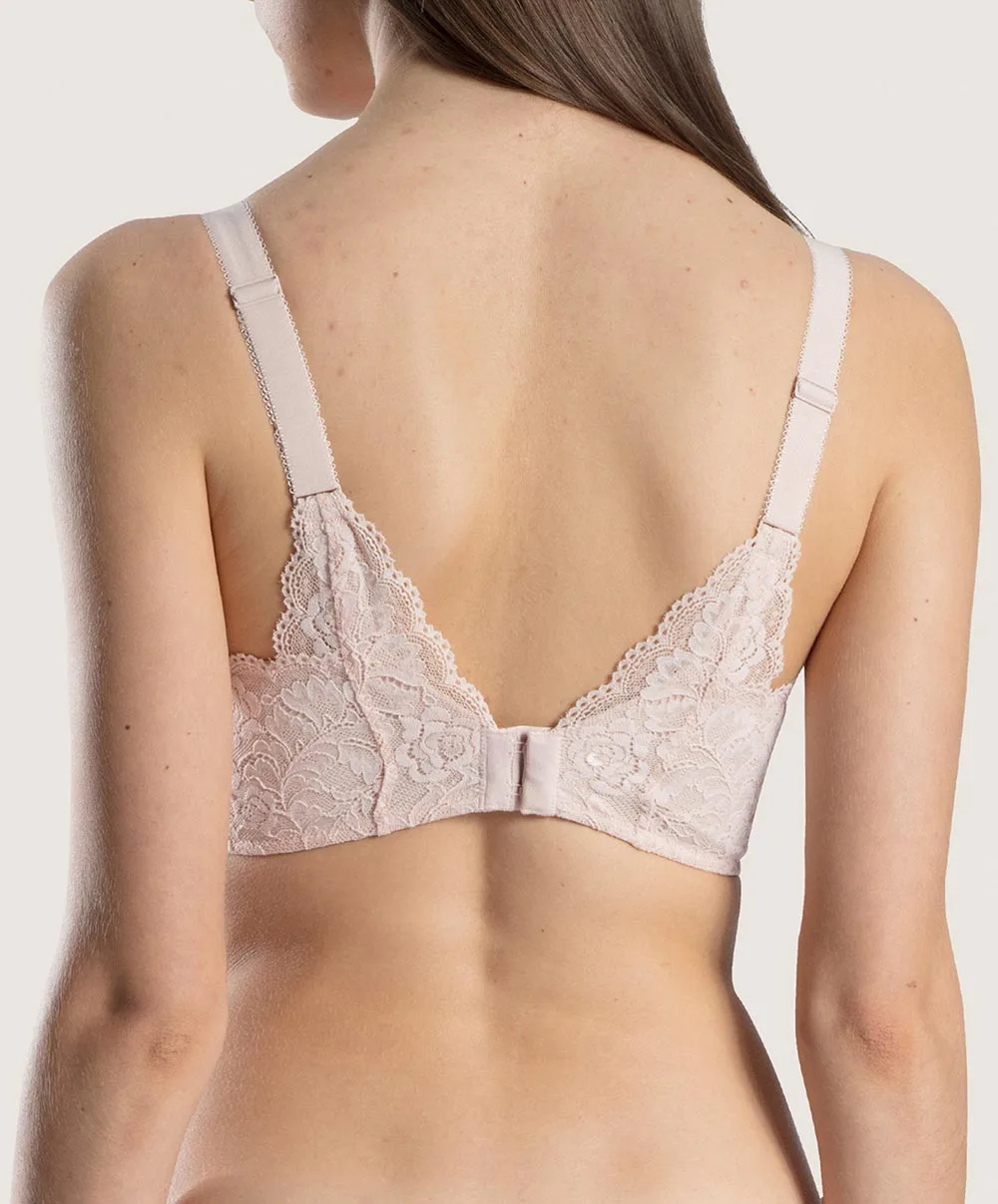 Soutien-gorge Grande Taille Triangle Plunge De La Collection Lingerie Permanente Rosessence Par Aubade Paris. 4 Soutien-gorge Grande Taille Triangle Plunge De La Collection Lingerie Permanente Rosessence Par Aubade Paris. – Image 2