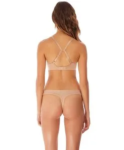 Soutien-gorge Contour Lisse Peau De La Collection Future Foundations Par B.tempt'd De Wacoal. -SOUTIEN-GORGE Soldes Boutique Soutien gorge lisse contour Future Fundations au natural Btemptd chair WA953281 295 ensemble dos 2