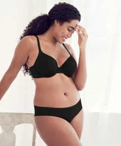 Soutien-gorge Contour Lisse Noir De La Collection Future Foundations Par B.tempt'd De Wacoal. -SOUTIEN-GORGE Soldes Boutique Soutien gorge lisse contour Future Fundations night Btemptd noir WA953281 004 fashion 3