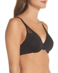 Soutien-gorge Lisse Moulé à Armatures Coloris Noir Collection Body By De Chez Wacoal. -SOUTIEN-GORGE Soldes Boutique Soutien gorge lisse contour a armatures Wacoal Body by Wacoal black noir WA065115 BLK 3