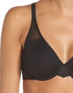 Soutien-gorge Lisse Moulé à Armatures Coloris Noir Collection Body By De Chez Wacoal. -SOUTIEN-GORGE Soldes Boutique Soutien gorge lisse contour a armatures Wacoal Body by Wacoal black noir WA065115 BLK 4