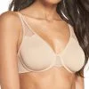 Soutien-gorge Lisse Moulé à Armatures Coloris Toast (=peau) Collection Body By De Chez Wacoal.
