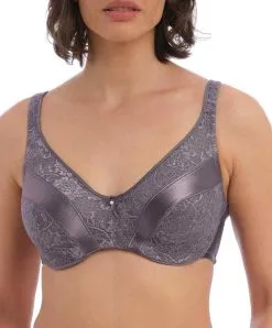 Soutien-gorge Réducteur De Poitrine Coloris Saisonnier Argent (ART) Collection Le Minimizer Par Wacoal Lingerie.