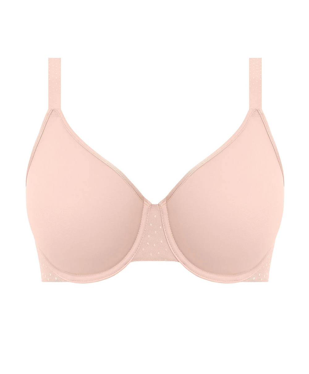 Soutien-gorge Minimiseur Bonnets Moulés Lisses Collection De Lingerie Permanente Back Appeal Coloris Rose Dust De Chez Wacoal. 5 Soutien-gorge Minimiseur Bonnets Moulés Lisses Collection De Lingerie Permanente Back Appeal Coloris Rose Dust De Chez Wacoal. – Image 3