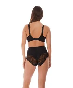Soutien-gorge Moulé Avec Armatures Collection Permanente Impression De Chez Fantasie Par Wacoal. 10 Soutien-gorge Moulé Avec Armatures Collection Permanente Impression De Chez Fantasie Par Wacoal. -SOUTIEN-GORGE Soldes Boutique Soutien gorge moule armatures Fantasie Impression Noir FL5851 BLK ensemble dos
