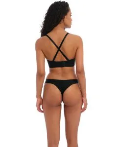 Soutien-gorge Moulé Avec Armatures Bretelles Amovibles De La Collection Tailored Coloris Noir Par Freya Lingerie.  -SOUTIEN-GORGE Soldes Boutique Soutien gorge moule armatures bretelles amovibles Freya Tailored noir AA401109 BLK 4