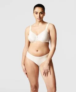 Soutien-gorge Moulé Enveloppant à Armatures Collection Hedona De La Marque De Lingerie Chantelle, Coloris Ivoire. -SOUTIEN-GORGE Soldes Boutique Soutien gorge moule enveloppant armatures Chantelle Hedona ivoire nacre C20310 035 3