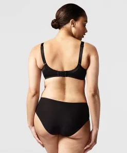 Soutien-gorge Moulé Enveloppant à Armatures Collection Hedona De La Marque De Lingerie Chantelle, Coloris Noir. -SOUTIEN-GORGE Soldes Boutique Soutien gorge moule enveloppant armatures Chantelle Hedona noir C20310 011 5