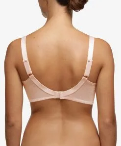Soutien-gorge Moulé Enveloppant à Armatures Collection Hedona De La Marque De Lingerie Chantelle, Coloris Rose Dragée New Design. -SOUTIEN-GORGE Soldes Boutique Soutien gorge moule enveloppant armatures Chantelle Hedona rose dragee new design poudre C20310 0S1 2