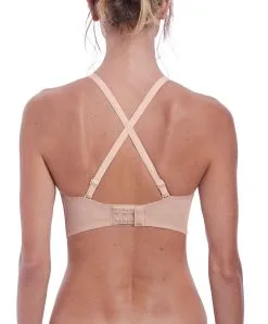 Soutien-gorge Sans Bretelles Moulé Avec Armatures Collection Aura De Chez Fantasie Lingerie. -SOUTIEN-GORGE Soldes Boutique Soutien gorge moule sans bretelles armatures Fantasie Aura natural beige chair FL2320 NAE dos 2