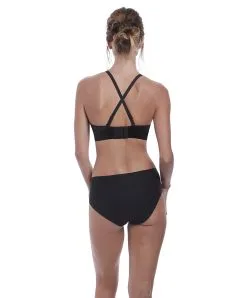 Soutien-gorge Sans Bretelles Moulé Avec Armatures Collection Aura De Chez Fantasie Lingerie. -SOUTIEN-GORGE Soldes Boutique Soutien gorge moule sans bretelles armatures Fantasie Aura noir FL2320 BLK ensemble dos 2