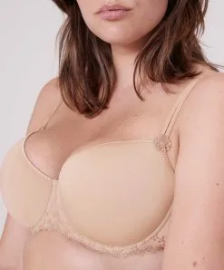 Simone Perele Soutien-gorge Padding Moulé Bonnets Spacer 3D Simone Pérèle Collection De Lingerie Permanente Délice Coloris Peau. -SOUTIEN-GORGE Soldes Boutique Soutien gorge padding moule spacer 3D Simone Perele Delice peau chair 12X343 709 10