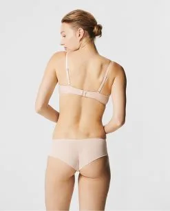 Soutien-gorge Plongeant Triangle à Armatures Chantal Thomass De La Collection Accent En Coloris Beige Doré. 12 Soutien-gorge Plongeant Triangle à Armatures Chantal Thomass De La Collection Accent En Coloris Beige Doré. -SOUTIEN-GORGE Soldes Boutique Soutien gorge plongeant armatures triangle Chantal Thomass Accent beige dore chair T02D10 01N 2