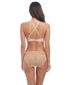 Wacoal Soutien-gorge Plunge à Armatures Collection Embrace Lace Coloris Naturally Nude Ivory.  -SOUTIEN-GORGE Soldes Boutique Soutien gorge plunge a armatures Wacoal Embrace lace naturally nude ivory nacre et chair WA853291 271 12