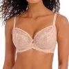 Soutien-gorge Plunge Couvrant à Armatures Grande Taille De La Collection Offbeat Coloris Beige Naturel (=chair=) Par Freya Lingerie.  -SOUTIEN-GORGE Soldes Boutique Soutien gorge plunge couvrant a armatures grande taille Freya Offbeat natural beige chair AA5452 NAE 501