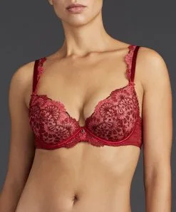 Soutien-gorge Push-up Sexy Collection Art Of Ink De Chez Aubade, Coloris Icone.