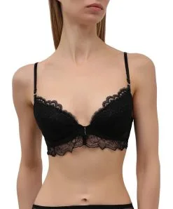 Soutien-gorge Push-up Ligne Sublime En Dentelle De La Marque De Lingerie Française Lise Charmel.  -SOUTIEN-GORGE Soldes Boutique Soutien gorge push up Lise Charmel Sublime en dentelle noir ACH3513 NO 501