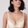 Simone Perele Soutien-gorge Push-up Collection Nuance En Coloris Permanent Perle Ivoire De Chez Simone Pérèle.  -SOUTIEN-GORGE Soldes Boutique Soutien gorge push up Simone Perele Nuance perle ivoire nacre 12N347 056 1