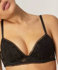 Simone Perele Soutien-gorge Push-up Simone Pérèle De La Collection Lingerie Orphée. 10 Simone Perele Soutien-gorge Push-up Simone Pérèle De La Collection Lingerie Orphée. -SOUTIEN-GORGE Soldes Boutique Soutien gorge push up Simone Perele oprhee noir 15S340 015 2