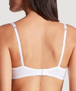 Soutien-gorge Push-up Collection Lingerie Bahia & Moi De La Marque De Lingerie Aubade -SOUTIEN-GORGE Soldes Boutique Soutien gorge push up bahia et moi Aubade blanc PY18 Blanc 1