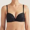 Soutien-gorge Push-up Collection Lingerie Bahia & Moi Coloris Noir De Chez Aubade Paris.