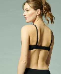 Simone Perele Soutien-gorge Push-up Triangle Décolleté Plongeant Collection Wish Coloris Noir De Chez Simone Pérèle.  -SOUTIEN-GORGE Soldes Boutique Soutien gorge push up decollete plongeant Simone Perele Wish noir 12B347 015 2