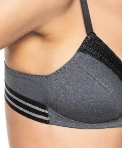 ANTIGEL DE LISE CHARMEL Soutien-gorge Sans Armatures Collection Coach Moi En Coloris "gris Sporty" De Chez Antigel Par Lise Charmel. -SOUTIEN-GORGE Soldes Boutique Soutien gorge sans armatures Antigel de Lise Charmel Coach Moi gris sporty gris chine ECG6589 GS fashion 4