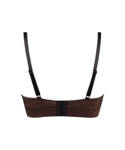 ANTIGEL DE LISE CHARMEL Soutien-gorge Brassière Sans Armature Bralette Sans Armatures Collection à Paillettes Disco Dentelle Coloris Cuivre De Chez Antigel Par Lise Charmel. -SOUTIEN-GORGE Soldes Boutique Soutien gorge sans armatures Antigel de Lise Charmel Disco Dentelle cuivre ECH6646 CD packshot 2