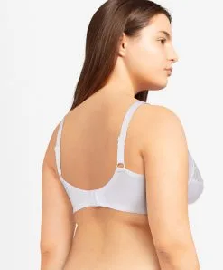 Soutien-gorge Sans Armatures Blanc Coupe Couvrante Et Emboîtante De La Collection Amazone Par Chantelle Paris.  -SOUTIEN-GORGE Soldes Boutique Soutien gorge sans armatures Chantelle Amazone blanc C21020 010 2