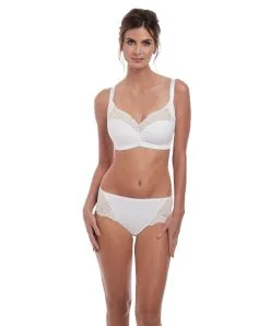 Soutien-gorge Sans Armatures Collection Memoir De Chez Fantasie Lingerie. -SOUTIEN-GORGE Soldes Boutique Soutien gorge sans armatures Fantasie Memoir Blanc FL3022 WHE ensemble