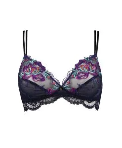 Soutien-gorge Sans Armatures Collection Magie Saphir De La Marque De Lingerie Française Lise Charmel. -SOUTIEN-GORGE Soldes Boutique Soutien gorge sans armatures Lise Charmel magie saphir eclosion ACH6511 ES