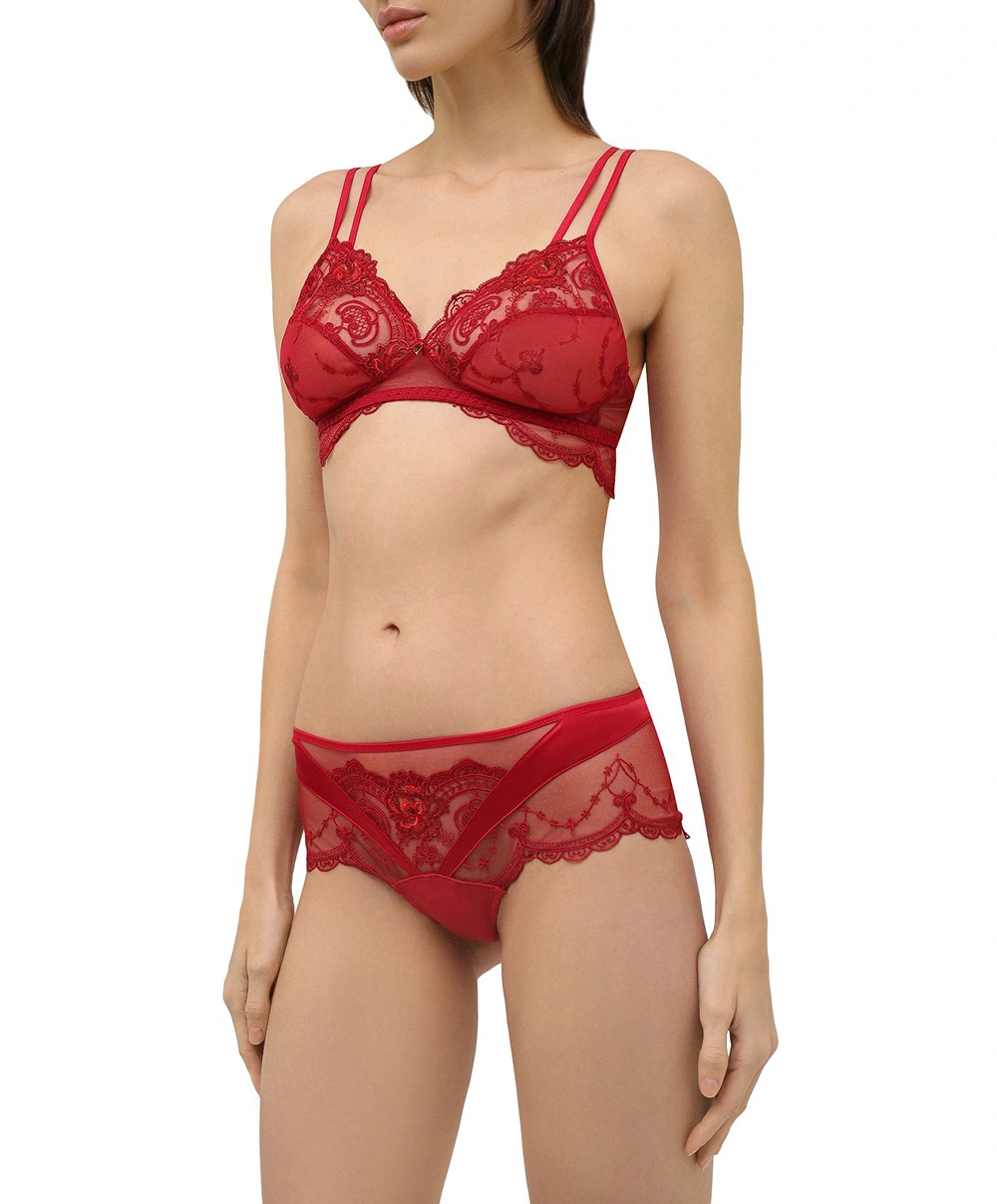 Soutien-gorge Sans Armatures Lise Charmel De La Collection Lingerie Rouge Tellement Glamour. 5 Soutien-gorge Sans Armatures Lise Charmel De La Collection Lingerie Rouge Tellement Glamour. – Image 3