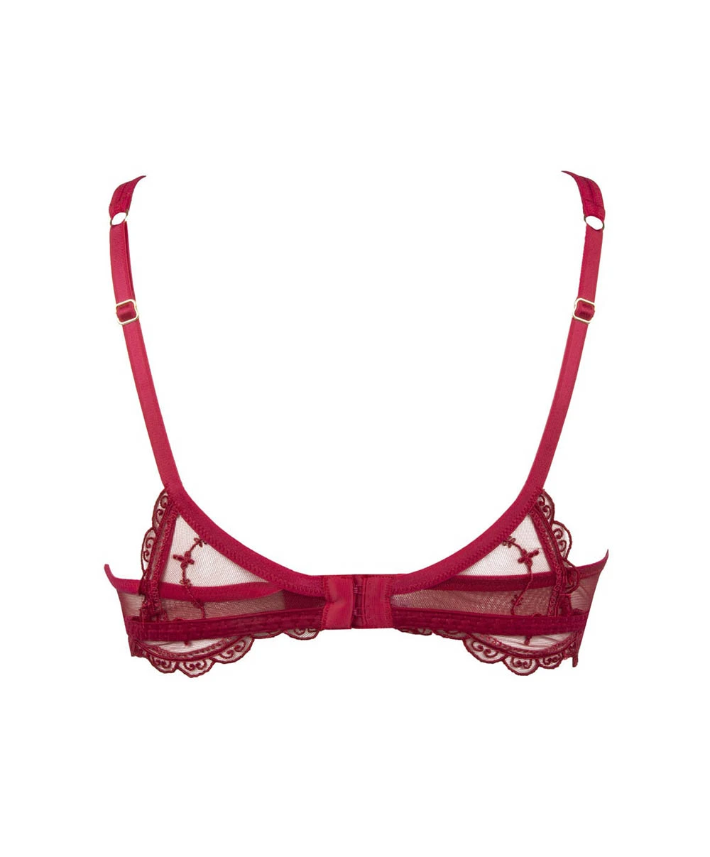 Soutien-gorge Sans Armatures Lise Charmel De La Collection Lingerie Rouge Tellement Glamour. 8 Soutien-gorge Sans Armatures Lise Charmel De La Collection Lingerie Rouge Tellement Glamour. – Image 6