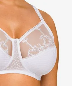 Soutien Gorge Sans Armatures Maintien Blanc Chantelle Tiré De La Collection Quotidienne Instants. -SOUTIEN-GORGE Soldes Boutique Soutien gorge sans armatures maintien Chantelle Instants blanc C13A20 010 3
