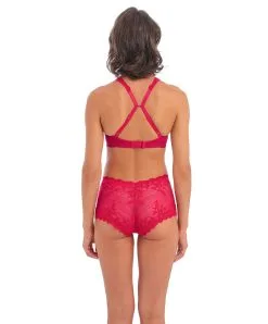 Soutien-gorge Sans Armatures Embrace Lace De Chez Wacoal -SOUTIEN-GORGE Soldes Boutique Soutien gorge sans armatures triangle Wacoal Embrace lace persian red rouge WA852191 615 3
