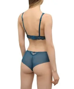 Soutien-gorge Sans Armatures En Soie Lise Charmel Collection Splendeur Soie Coloris Cyan à Mi-chemin Entre Le Bleu Et Le Vert, Dans L'esprit D'un Plumage De Paon. 15 Soutien-gorge Sans Armatures En Soie Lise Charmel Collection Splendeur Soie Coloris Cyan à Mi-chemin Entre Le Bleu Et Le Vert, Dans L'esprit D'un Plumage De Paon. -SOUTIEN-GORGE Soldes Boutique Soutien gorge sans armatures triangle en soie Lise Charmel Splendeur soie cyan bleu vert ACC6580 SC 4