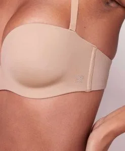 Simone Perele Soutien-gorge Sans Bretelles Plongeant Multipositions Inspiration De Chez Simone Pérèle à L'effet Décolleté Très Profond -SOUTIEN-GORGE Soldes Boutique Soutien gorge sans bretelles plongeant Simone Perele Inspiration Peau 12W303 709 30