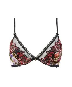 LISE CHARMEL Soutien-gorge Triangle Armatures -SOUTIEN-GORGE Soldes Boutique Soutien gorge triangle armatures Lise Charmel corolle fauve corrole felin ACG6914 CF packshot face