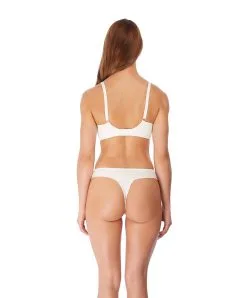 Soutien-gorge Triangle Armatures Collection De Lingerie Quotidienne Lisse Coloris Blanc Par Wacoal.  -SOUTIEN-GORGE Soldes Boutique Soutien gorge triangle armatures Wacoal Lisse white blanc WE145002 WHE 3