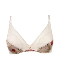 Soutien-gorge Triangle En Soie Collection Lingerie Séduction Cavalière De La Marque Lise Charmel. -SOUTIEN-GORGE Soldes Boutique Soutien gorge triangle armatures en soie Lise Charmel seduction cavaliere ambre ACH6909 AC