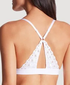 Soutien-gorge Bralette Triangle Collection Lingerie Bahia & Moi De La Marque De Lingerie Aubade. -SOUTIEN-GORGE Soldes Boutique Soutien gorge triangle bahia et moi Aubade blanc PY10 Blanc 1 3