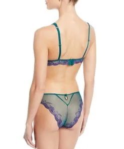 Soutien-gorge Triangle Sans Armaturesen Soie Lise Charmel Collection Splendeur Soie Coloris Splendeur Turquoise. -SOUTIEN-GORGE Soldes Boutique Soutien gorge triangle sans armatures Lise Charmel Splendeur soie aurore ACC6580 ST ensemble dos