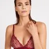Soutien-gorge Triangle Sans Armatures Collection Capsule Miss Karl De La Collaboration Karl Lagerfeld X Aubade. -SOUTIEN-GORGE Soldes Boutique Soutien gorge triangle sans armatures miss karl Aubade rubis UC10 RBIS