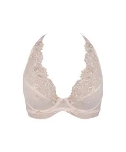 Soutien-gorge Sexy Triangle "Glamour" De La Nouvelle Ligne De Lingerie Sexy Rose De Venise Par Lise Charmel. -SOUTIEN-GORGE Soldes Boutique Soutien gorge triangle sexy Glamour Lise Charmel Rose de Venise desir venise rose poudre ACH7421 DV 10