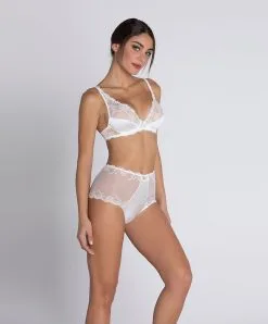 Soutien-gorge Sexy Triangle En Soie Lise Charmel Collection Splendeur Soie Coloris écru Nacre (=ivoire). -SOUTIEN-GORGE Soldes Boutique Soutien gorge triangle sexy en soie Lise Charmel Splendeur soie ecru nacre ivoire ACC7480 EN 6